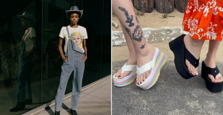 12 Downright Disastrous Fashion Trends We Hope Never Come Back In Style