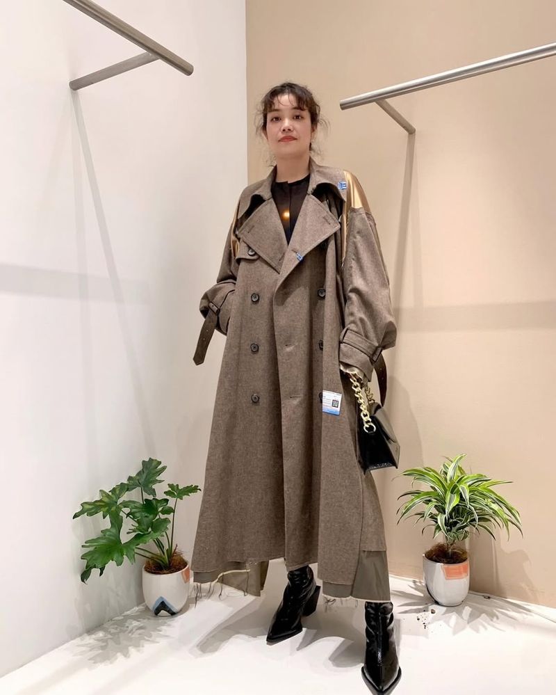 Avant-Garde Trench Coat