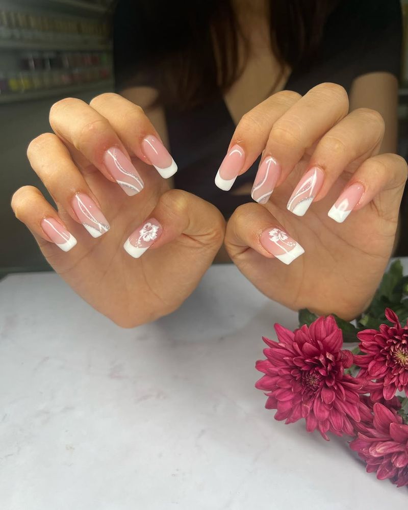 French Tip with a Twist