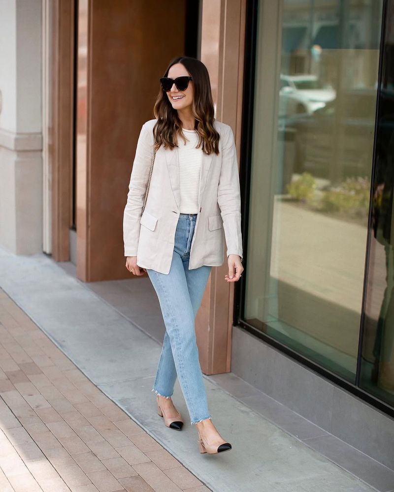 Casual Blazer Look