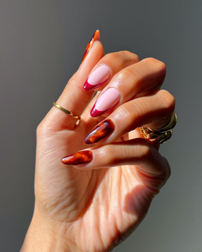 Classy Fall Nails