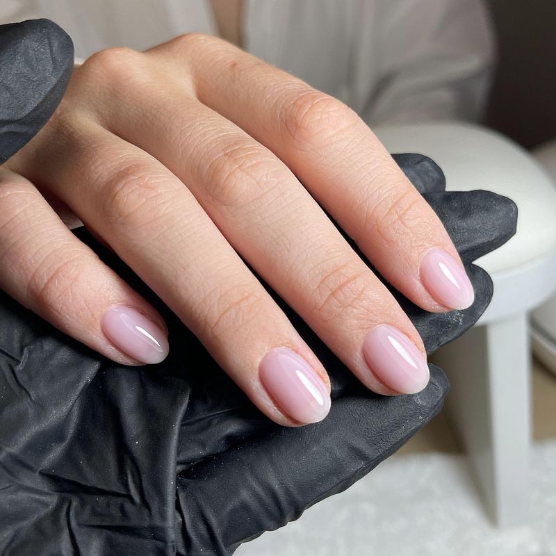 Classy Short Clean Nails