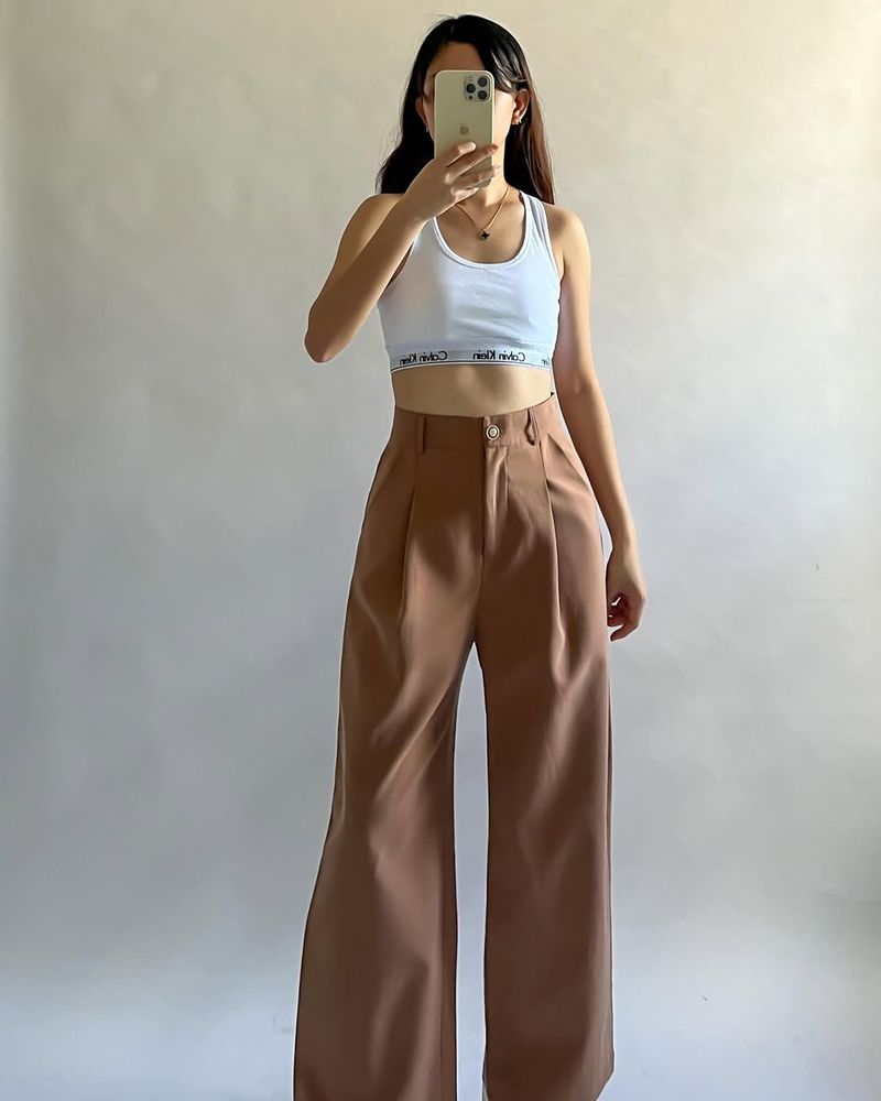 High-Waisted Trousers