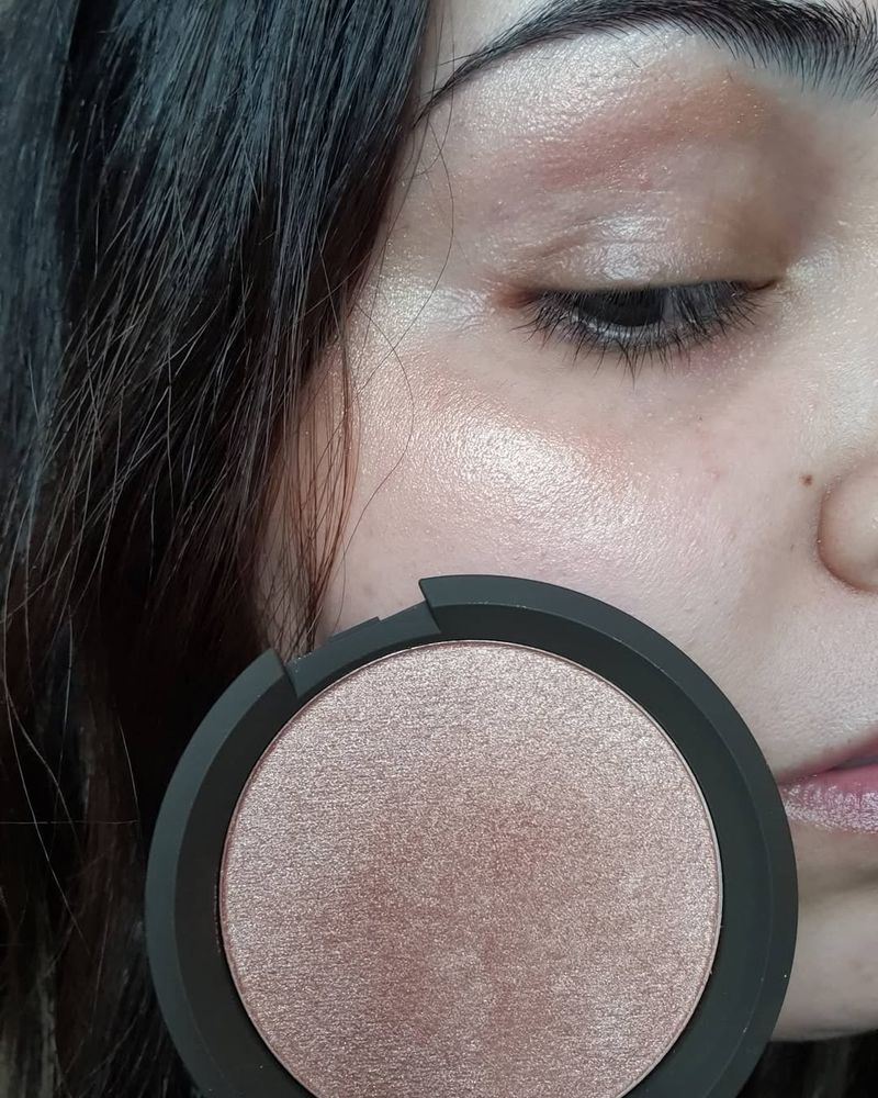 Highlighter That Looks Too Shimmery