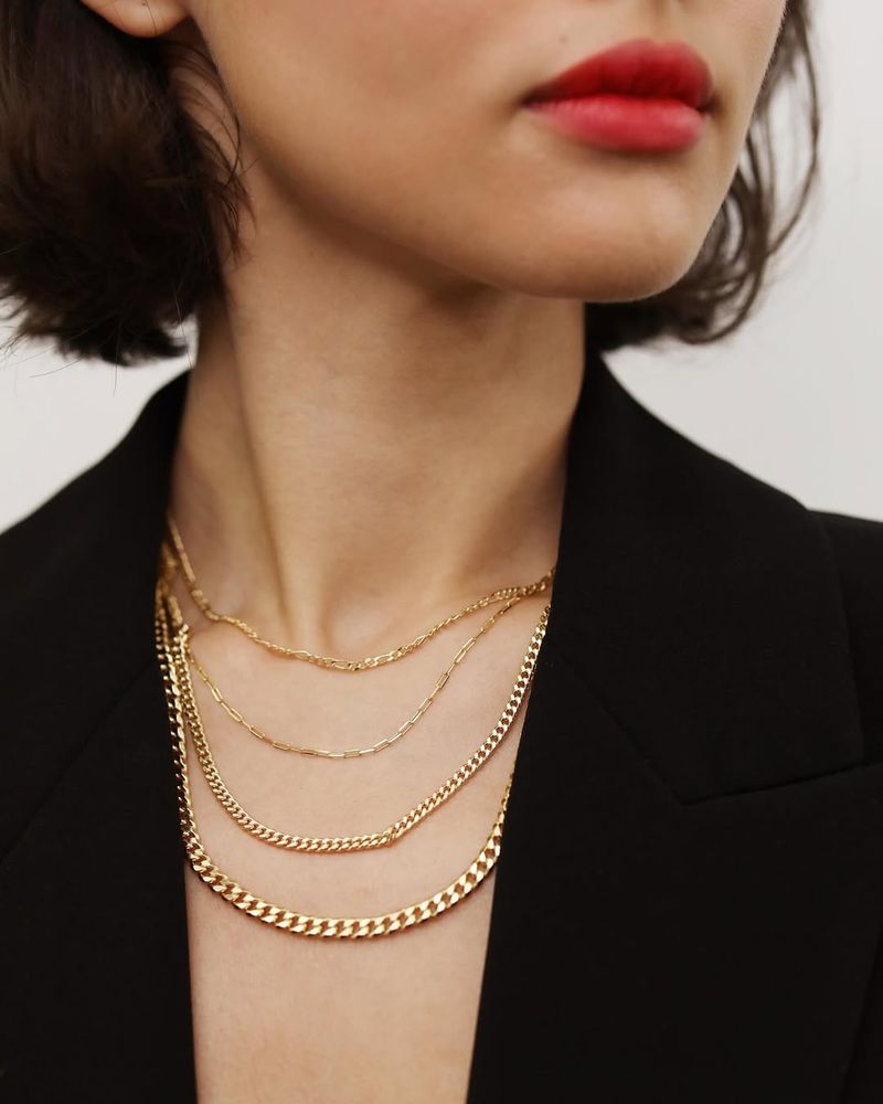 Layered Gold Necklaces