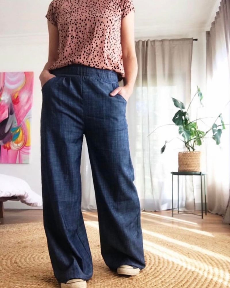 Lightweight Denim Pants