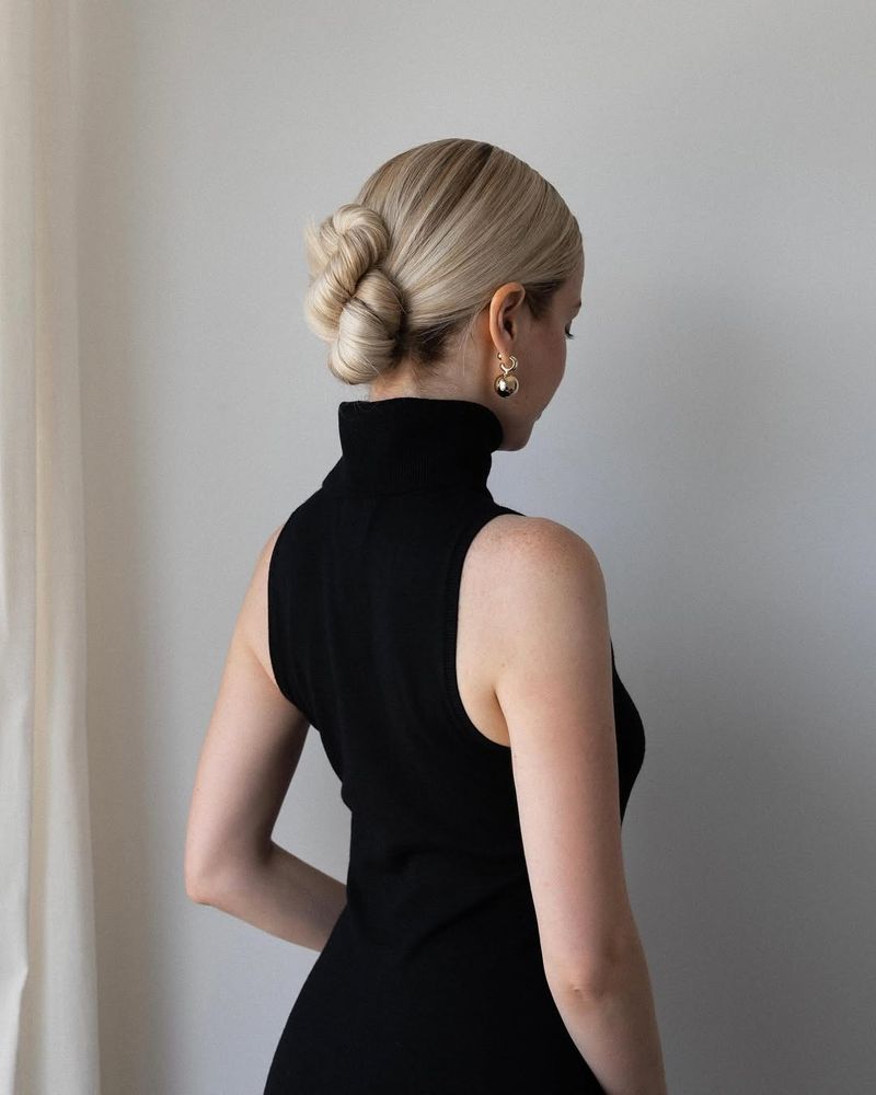 Sleek Low Bun