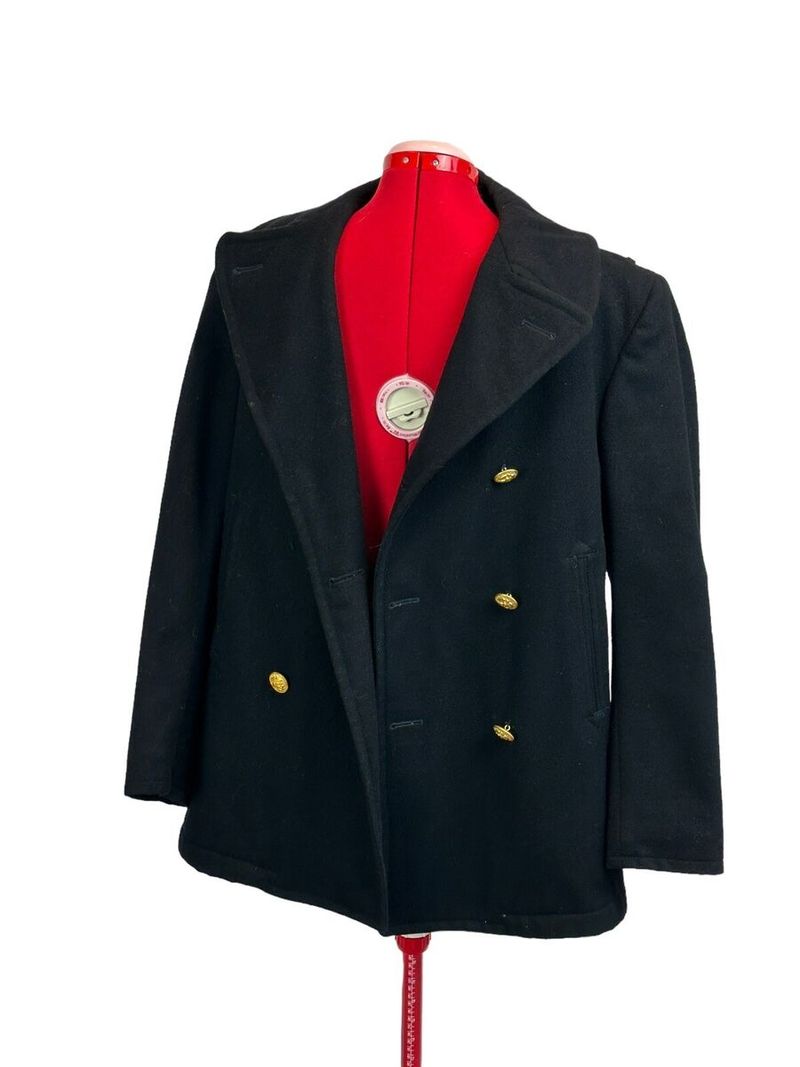 Peacoats with Missing Buttons