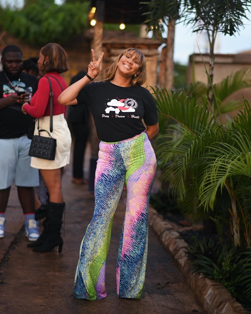 Rainbow Sequin Pants