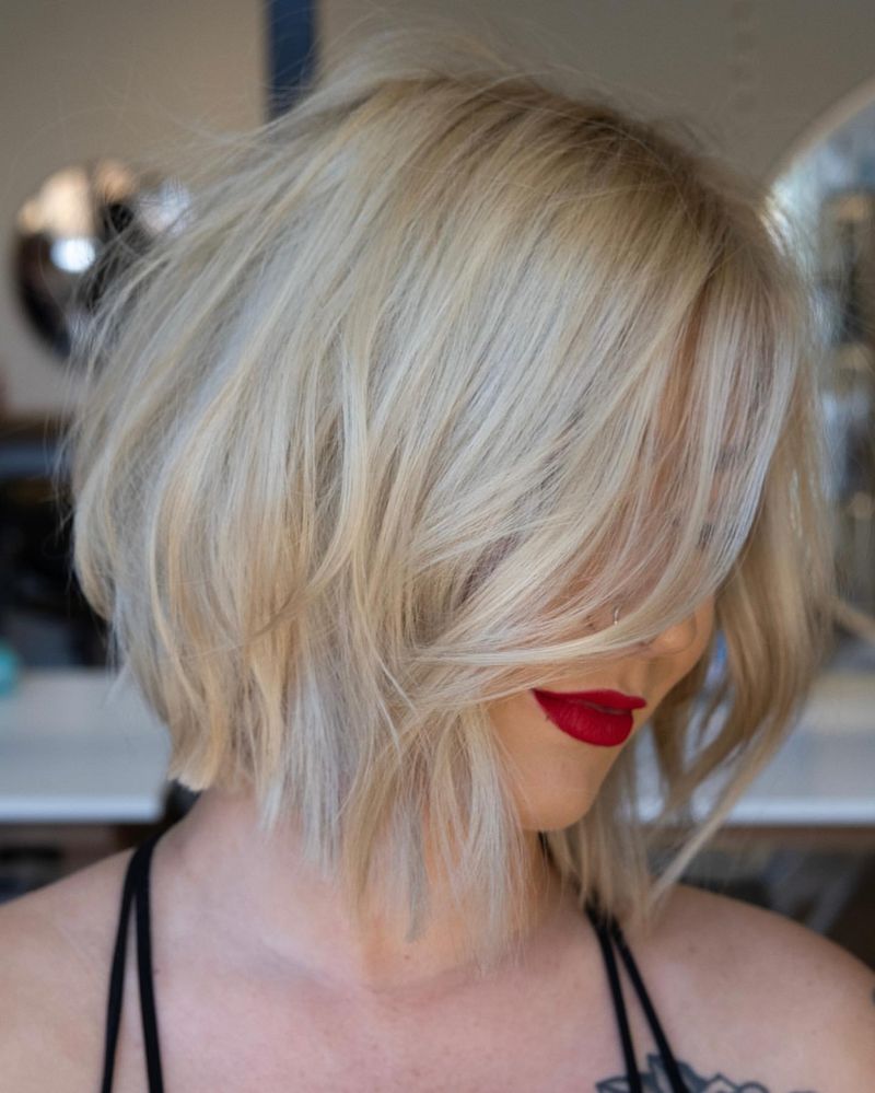 Textured Graduated Bob