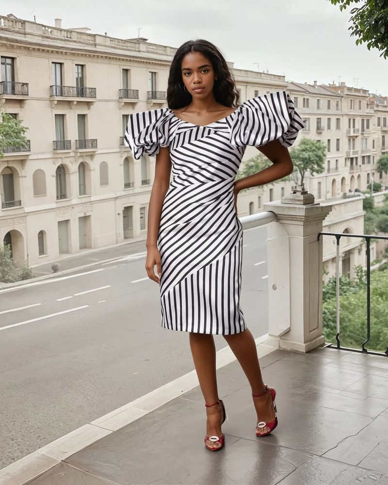 Bold Striped Dresses