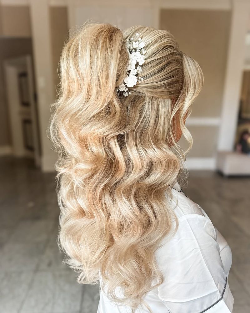 Twist Half Updo