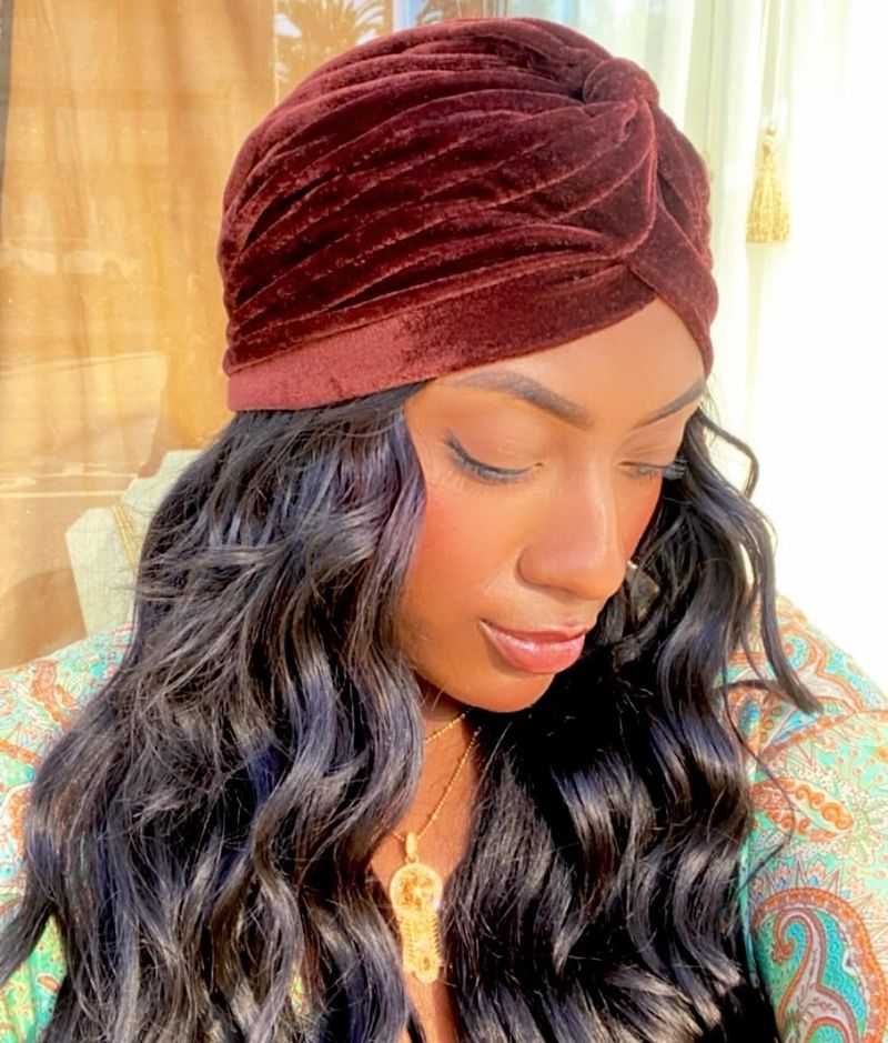 Velvet Turban Headband