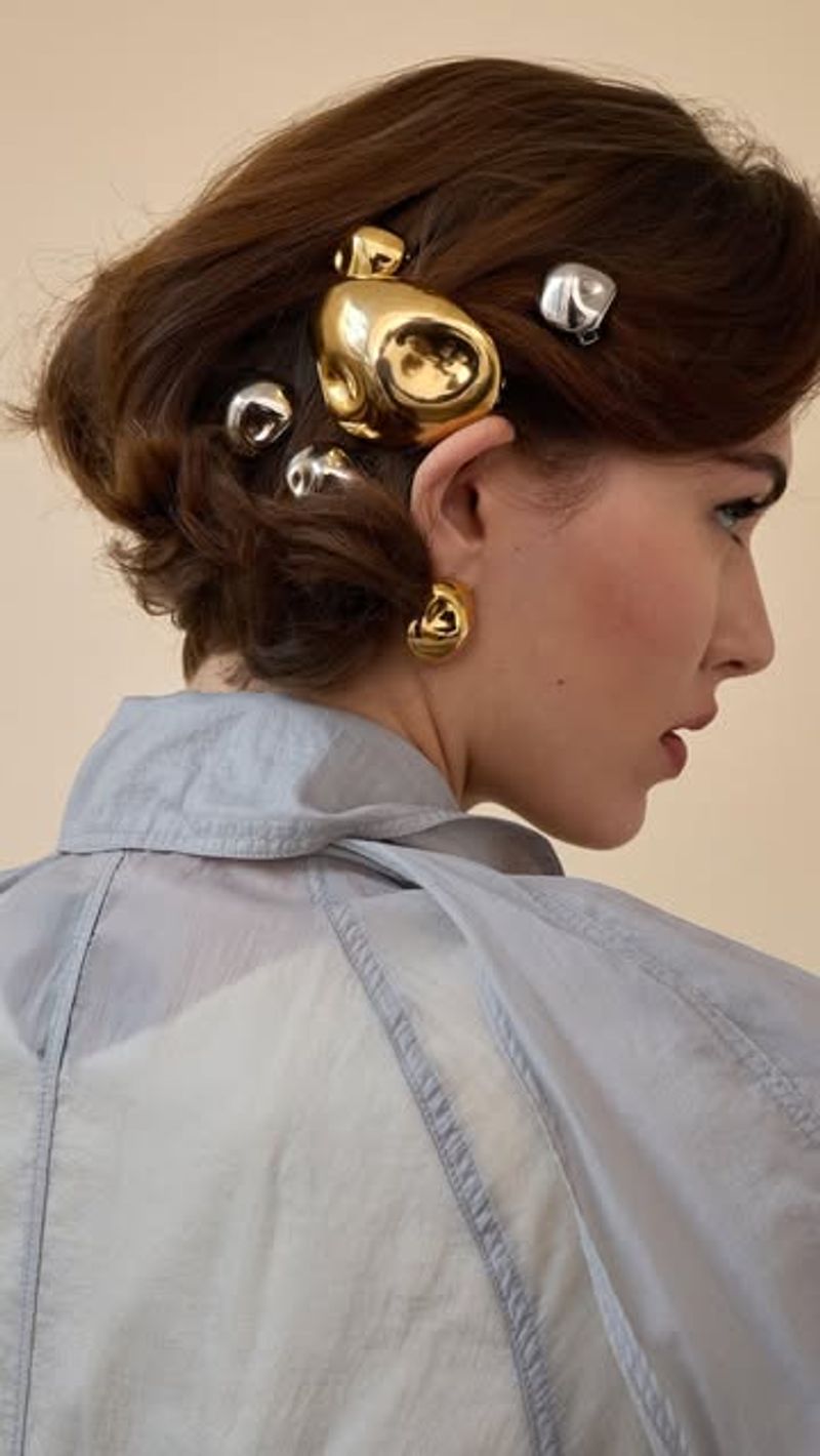 Futuristic Hair Pins