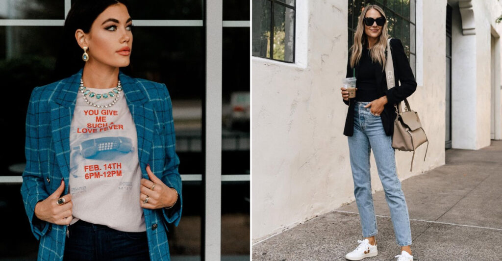 14 Stylish Ways to Wear a Blazer That Aren’t Boring Office Looks