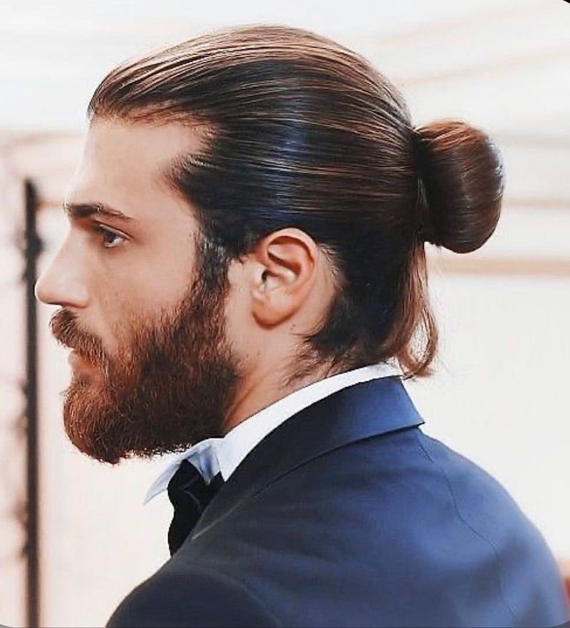 The Classic Man Bun