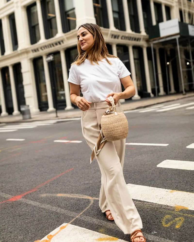 Wide-Leg Trousers