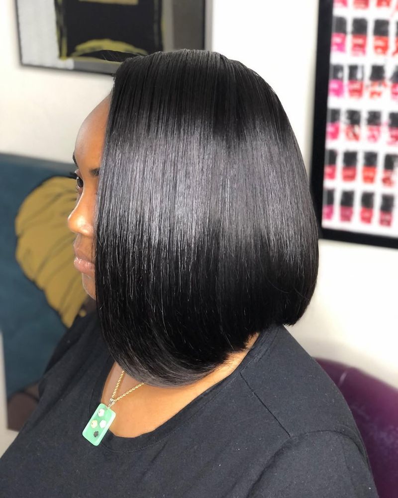 Side-Parted Bob