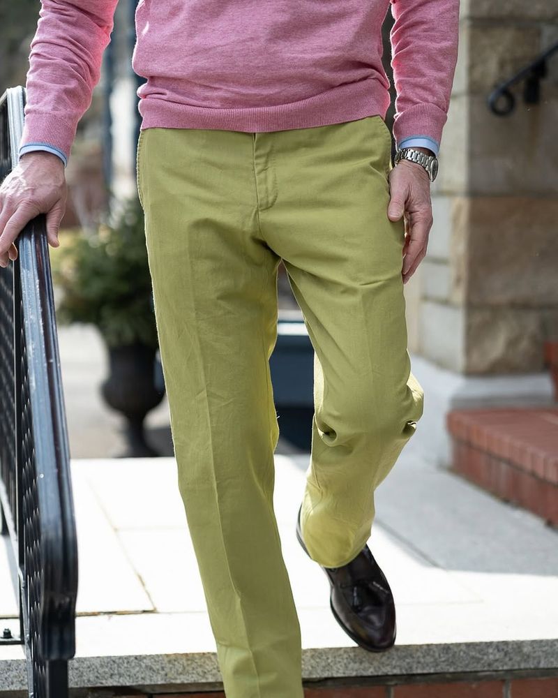 Stretch Cotton Dress Pants