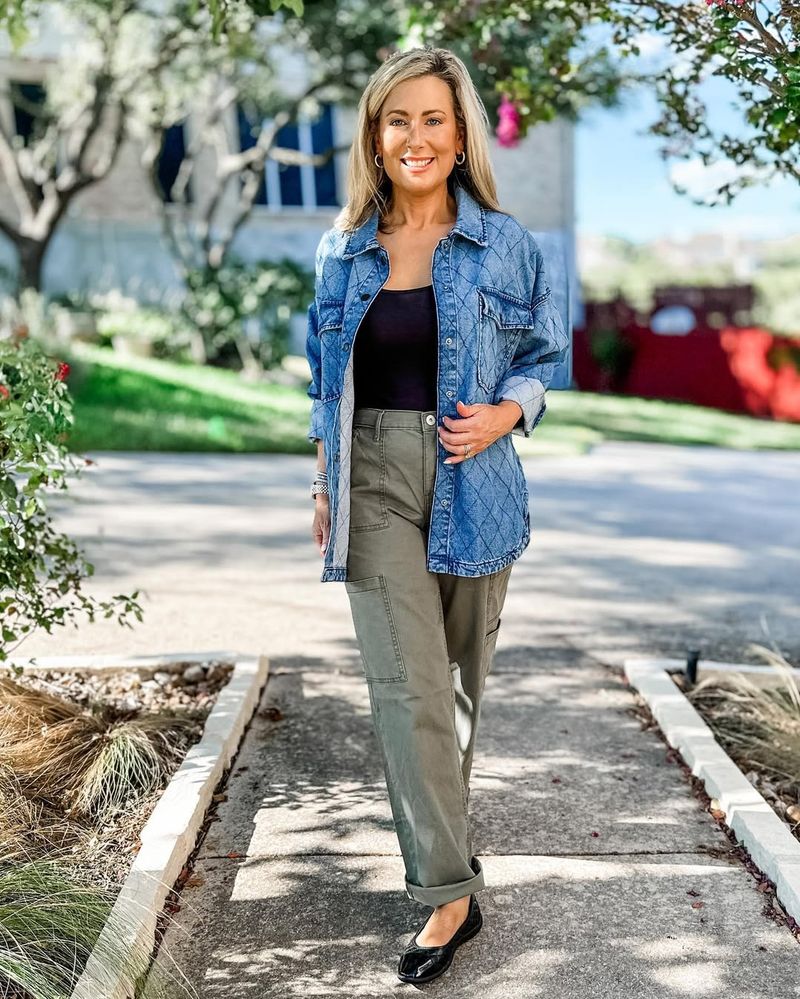 Casual Chic With Denim Jacket