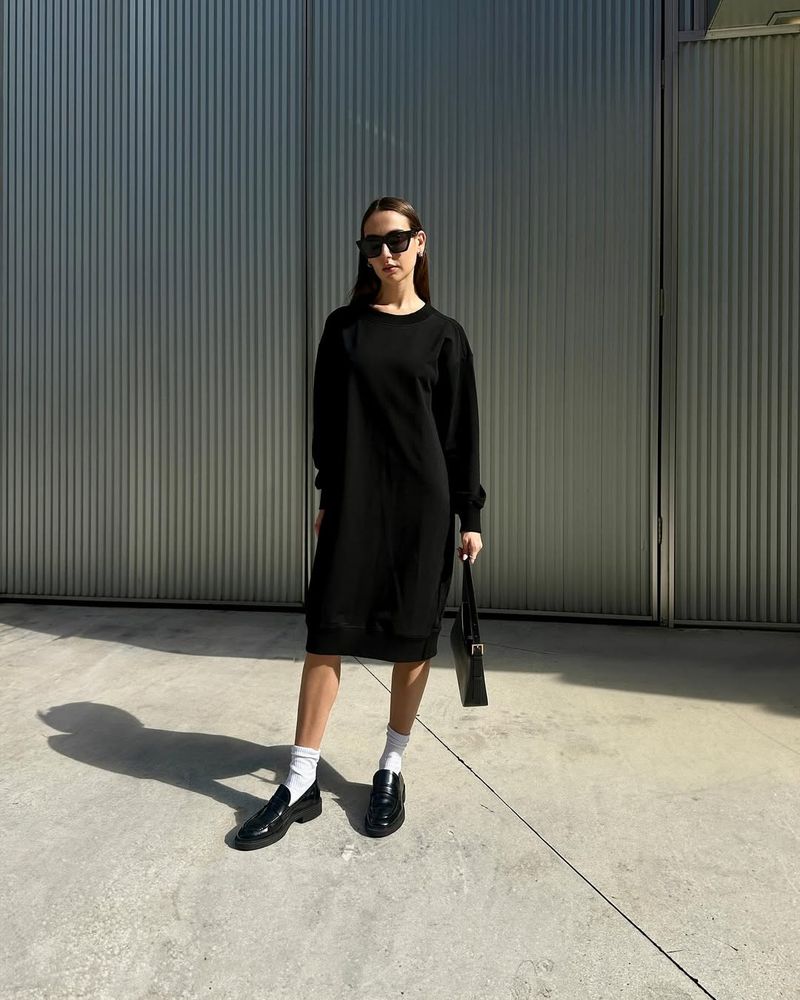 Comfy Sweatshirt Dress