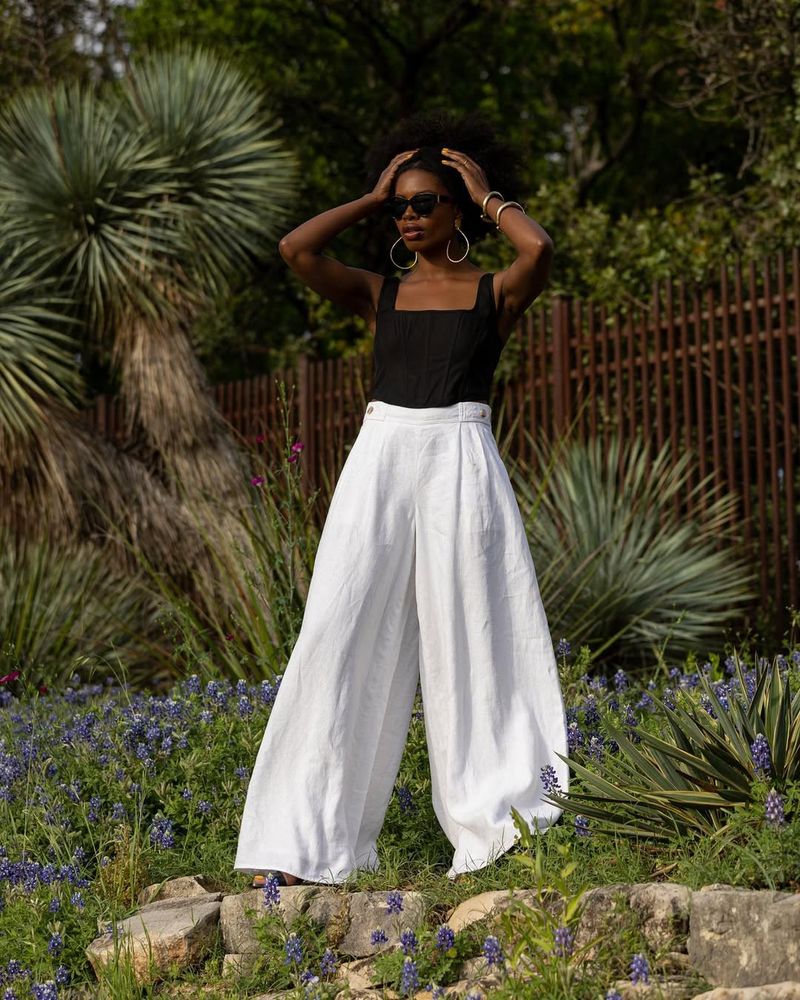 Wide-Leg Trousers