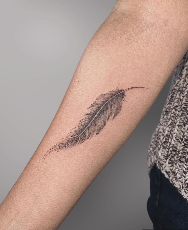 Delicate Feather