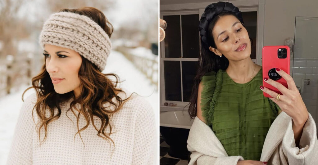 10 Ways To Wear A Headband That Feel Intentional, Not Ironic