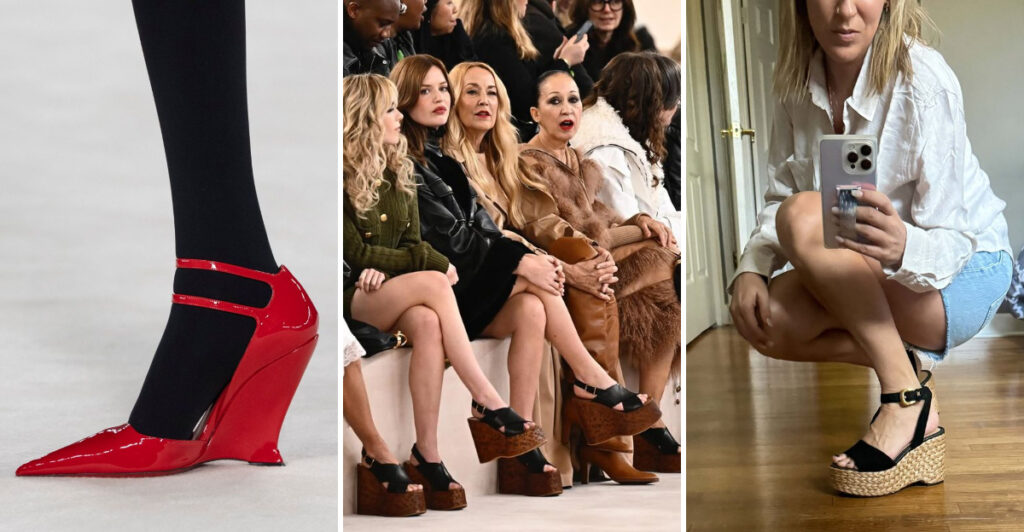 11 Times Wedge Heels Proved They’re Back In 2025 (Like It Or Not)