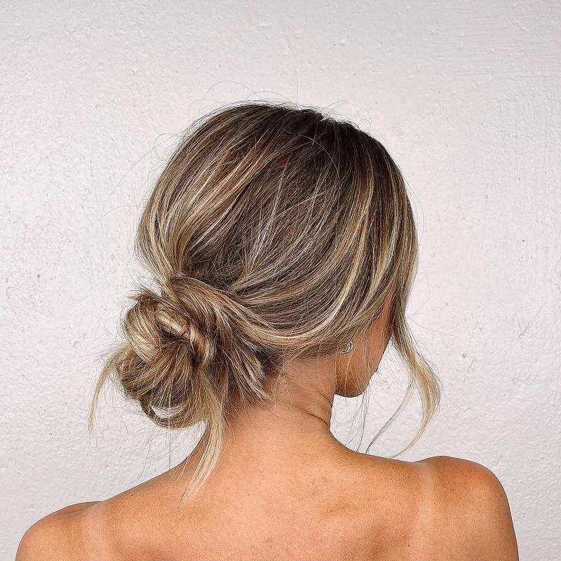 Messy Bun That Actually Stays Put