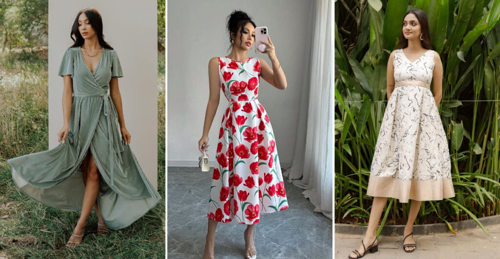 18 Universally-Flattering Spring Dresses That Hide The Midsection