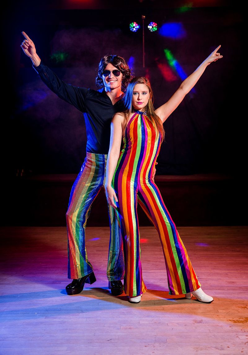 1970s Disco Jumpsuits