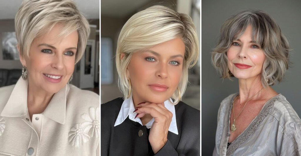 20 Fuss-Free Hairstyles Women Over 60 Are Loving Right Now