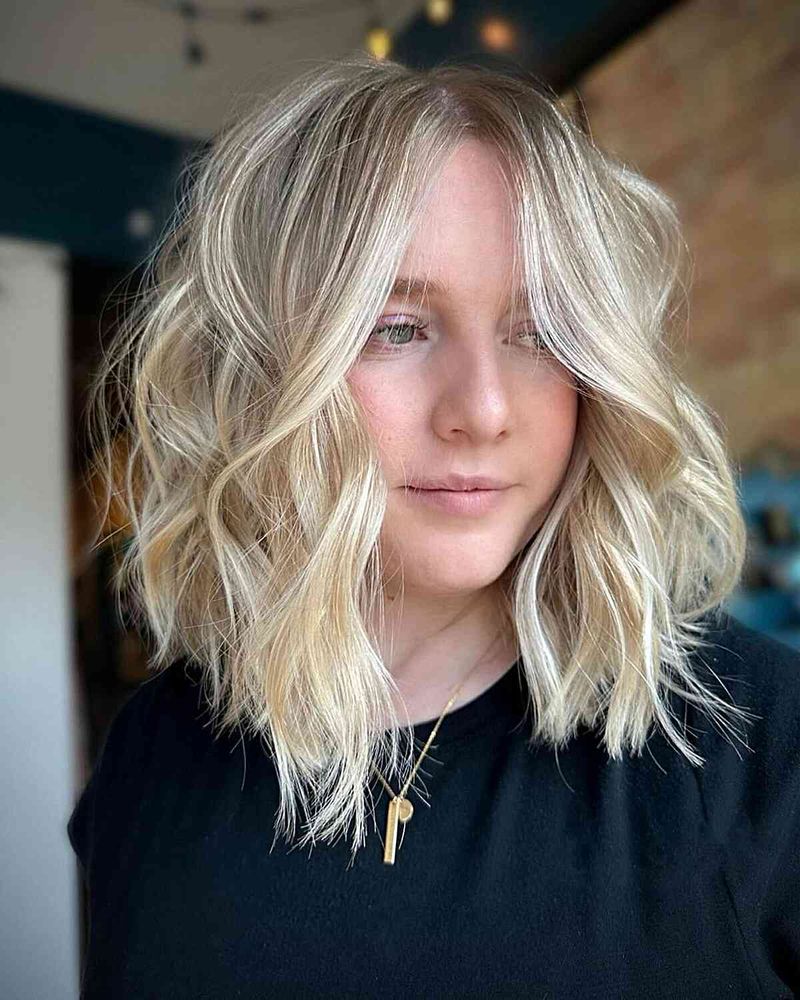 Textured Choppy Lob