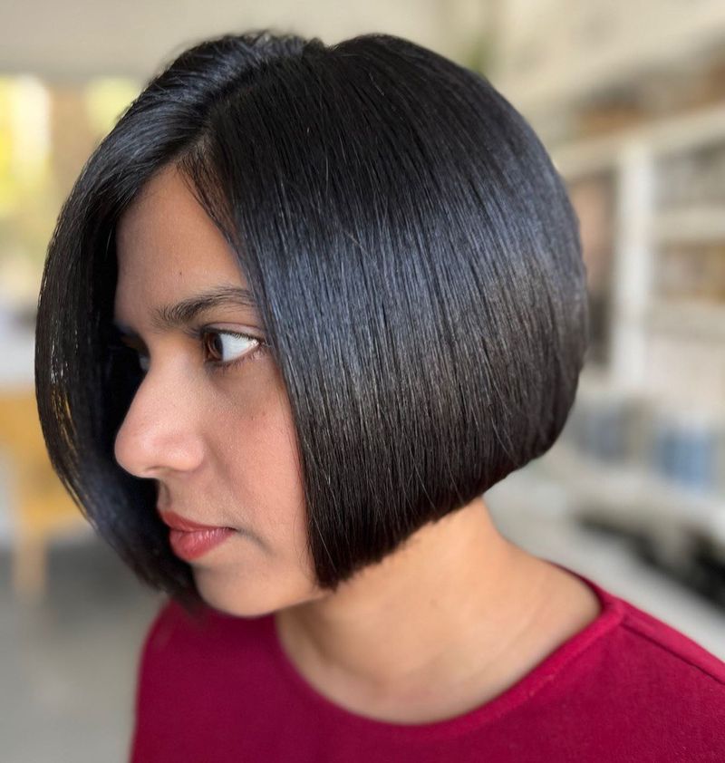 Sleek Stacked Bob