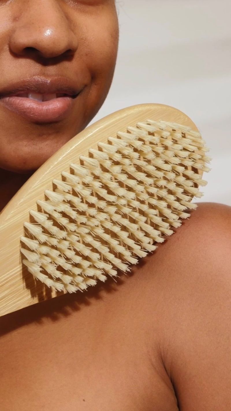 Exfoliate With A Dry Brush