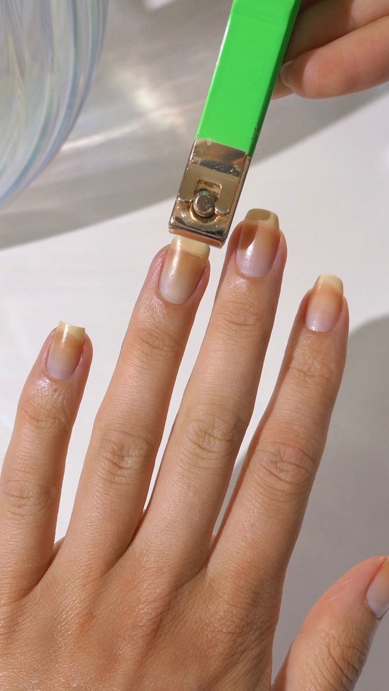 Trim Nails Regularly to Prevent Splits