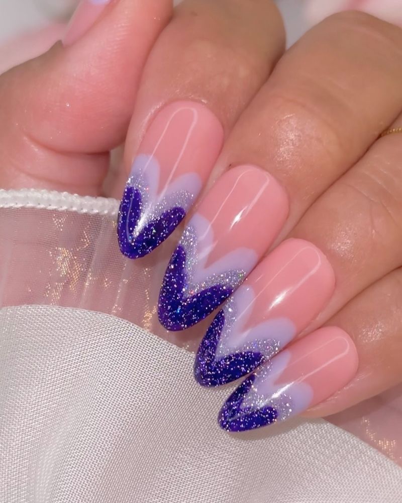 Holographic French Tips