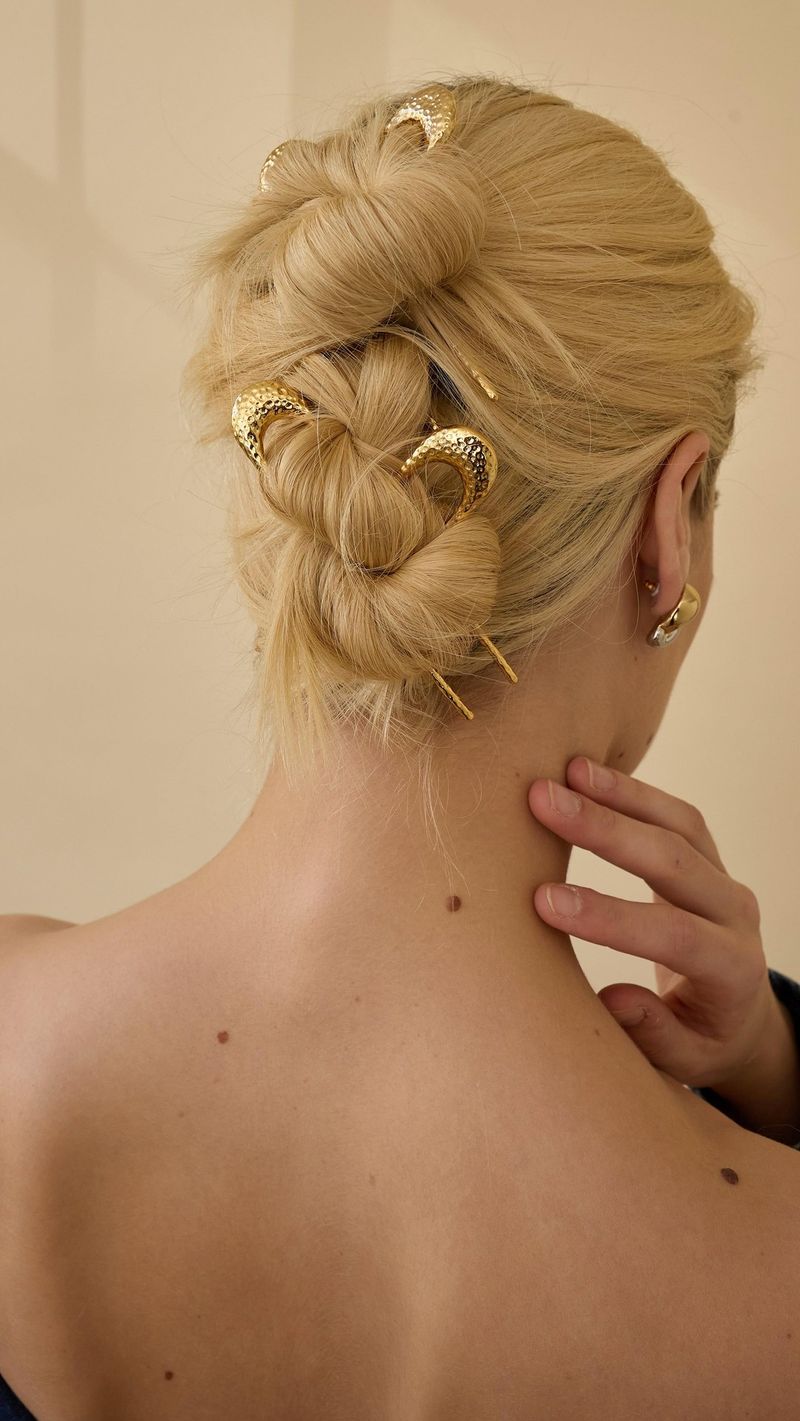 Barrette Stack Half-Up