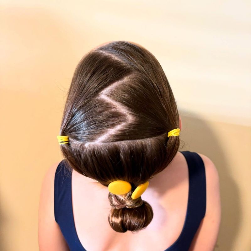 Zigzag Braid into Ponytail
