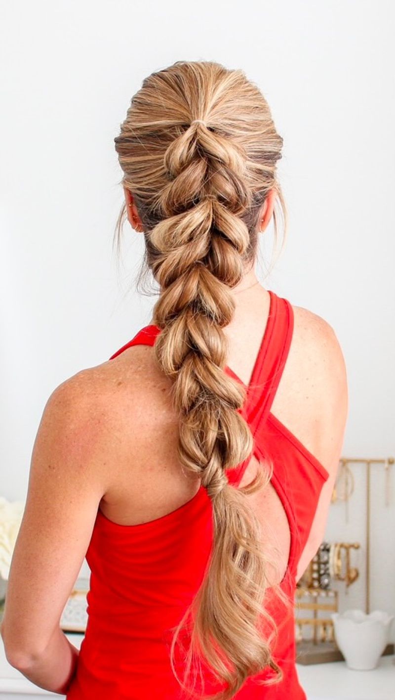 Pull-Through Braid Ponytail