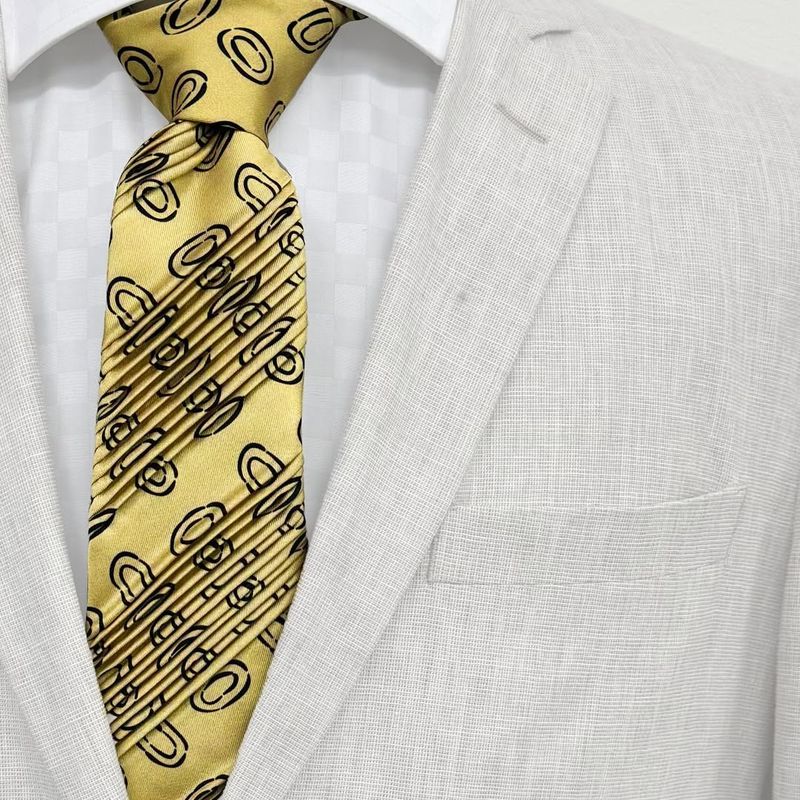 Printed Silk Necktie
