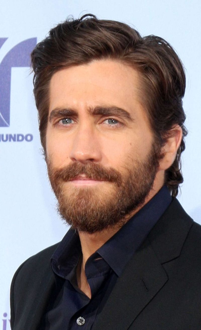 Parted Medium-Length Hair