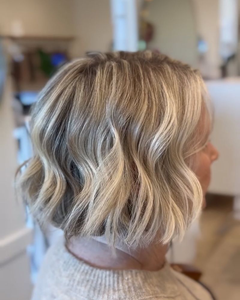 Blunt Bob with Soft Waves