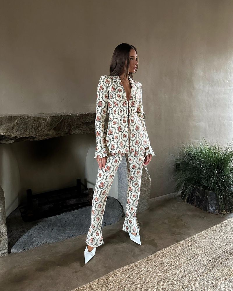 Floral Blazer