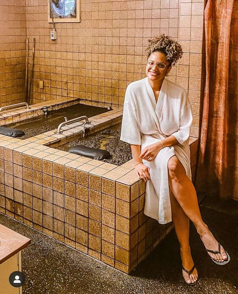 Soak In A Warm Bath With Baby Oil