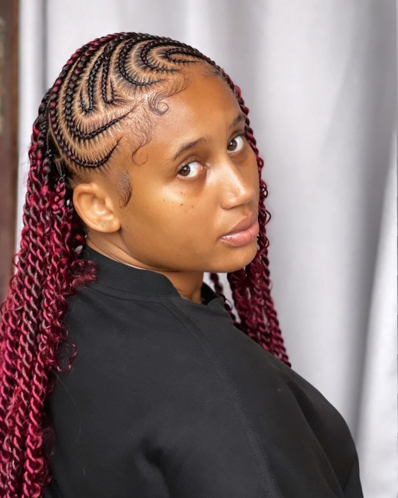 Lemonade Braids with Beads