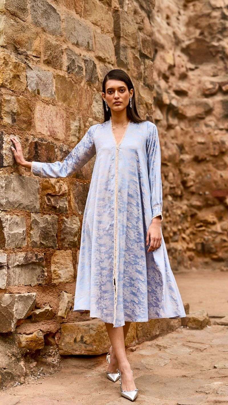 Button-Down A-Line Maxi