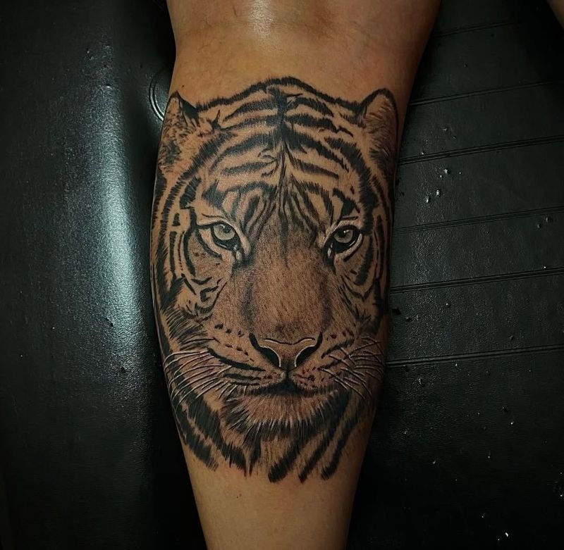 Tiger - Fierce Protection With Stripes