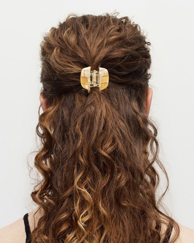 Chunky Fabric-Covered Elastics → Mini Claw Clips Collection